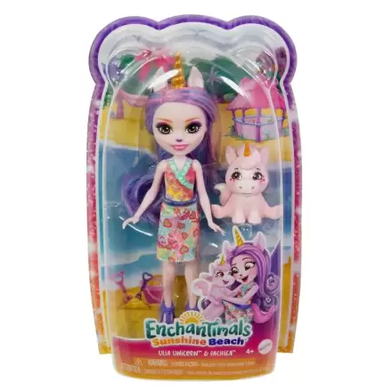 Enchantimals Sunshine Strand Ulia Unicorn Puppe Produktfoto