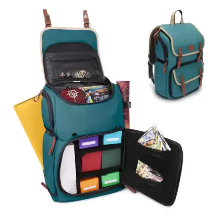 Enhance TCG Series Trading Card Backpack Designer Edition Green Full-size termékfotója