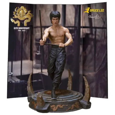 Enter the Dragon Movie Statue 1/6 Bruce Lee Kali Sticks Fight Deluxe Basement Version 30 Zentimeter Produktfoto
