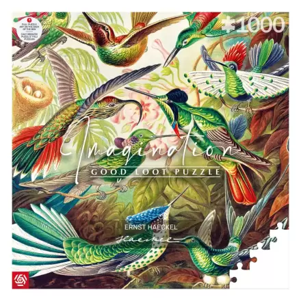 Ernst Haeckel Imagination Puzzle Hummingbirds/Kolibry (1000 Teile) termékfotója