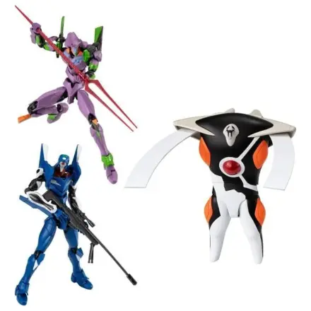 Evangelion 14th Angel Zeruel 3 Figuren Set 13cm Produktfoto