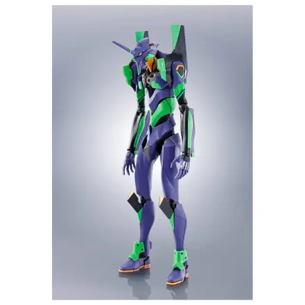 Evangelion: 3.0+1.0 Thrice Upon a Time Evangelion Test Type-01 + Spear of Cassius Renewal Color Edition Reissue Robot Spirits Figur 17cm Produktfoto