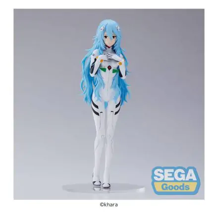 Evangelion: 3.0+1.0 Thrice Upon a Time SPM PVC Statue Rei Ayanami Long Hair Ver. 21 cm Produktfoto