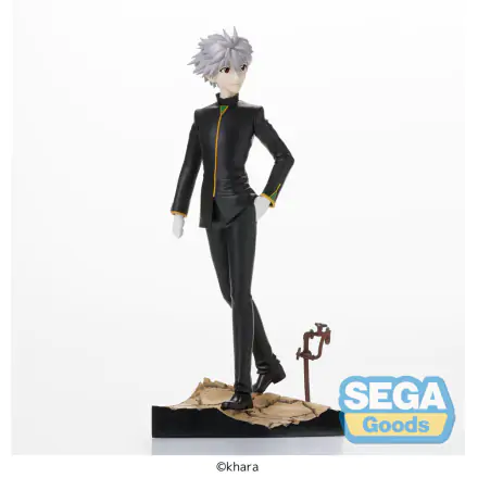 Evangelion: 3.0+1.0 Thrice Upon a Time SPM Vignetteum PVC Statue Kaworu Nagisa Commander Suit Ver. 19 cm Produktfoto