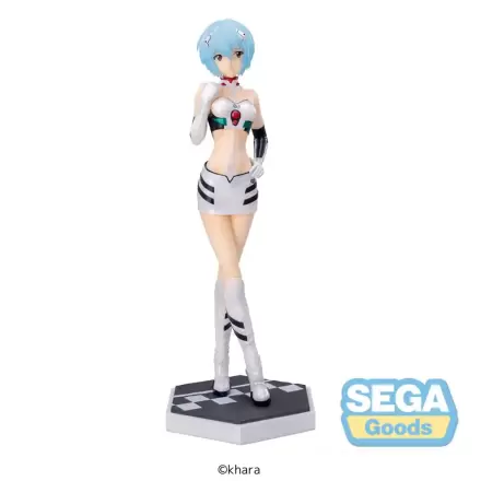 Evangelion Luminasta PVC Statue Evangelion Racing Rei Ayanami Pit Walk 21 cm termékfotója