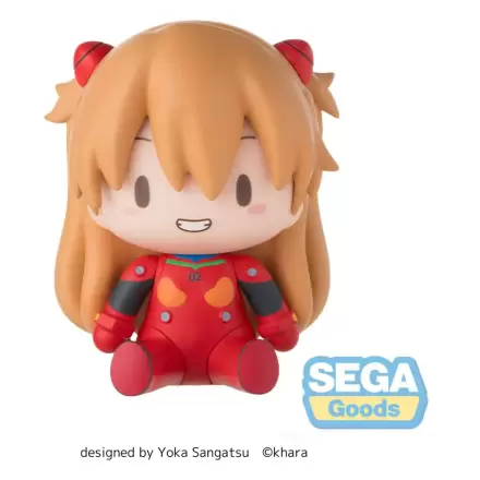 Evangelion: New Theatrical Edition Fuwa Petit Chibi Figur Asuka Plug Suit 8 cm Produktfoto