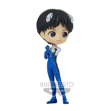 Evangelion: New Theatrical Edition Q Posket Mini Figur Shinji Ikari Plugsuit Style Ver. A 14 cm Produktfoto