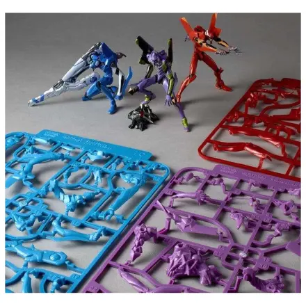 EVANGELION Unit-01 / Unit-02 / Prototype-00 Modelbausatz Artpla 12cm Produktfoto