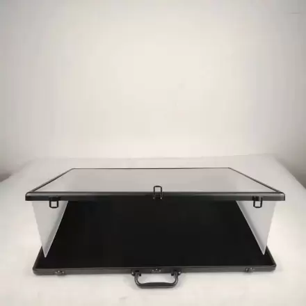 Evoretro Aluminum Display Case Schwarz Produktfoto