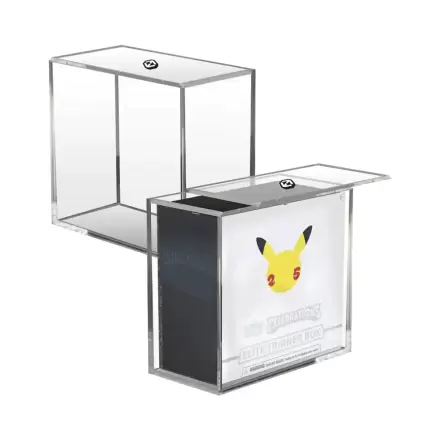 Evoretro Acryl Display Case für Booster Boxen / Elite Trainer Boxen Ver. 2 mit Sliding Lid Produktfoto