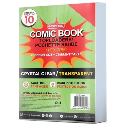 Evoretro Comics Topload Halter 10er-Pack Current Produktfoto