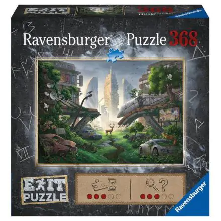Ravensburger EXIT Puzzle Kids Apokalyptische Stadt (368 Teile) Produktfoto