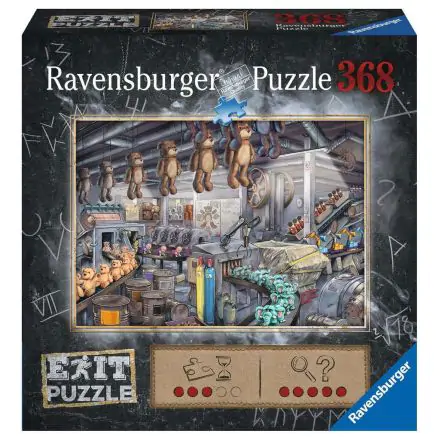 Ravensburger EXIT Puzzle In der Spielzeugfabrik (368 Teile) termékfotója