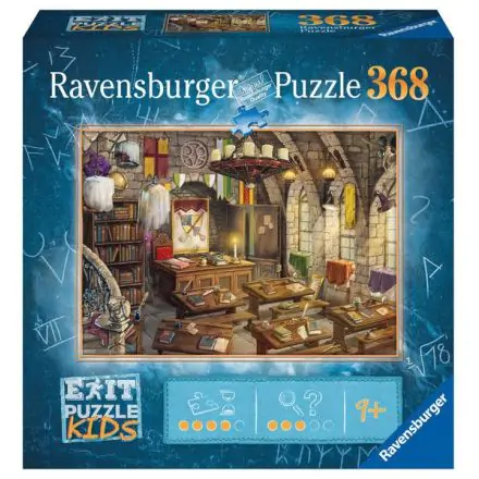 Ravensburger EXIT Puzzle Kids In der Zauberschule (368 Teile) Produktfoto