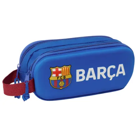 F.C. Barcelona 3D Doppel Federmappe Produktfoto