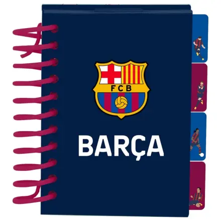 F.C. Barcelona A7 Notizbuch Produktfoto