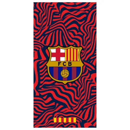 F.C Barcelona Mikrofaser Strandtuch Produktfoto