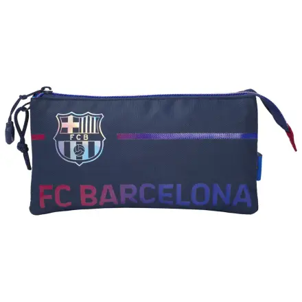 F.C. Barcelona Dreifach-Federmappe Produktfoto