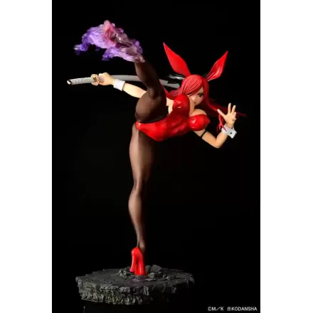 Fairy Tail Statue 1/6 Erza Scarlet High Kick Crimson Bunny Ver. 37 cm termékfotója