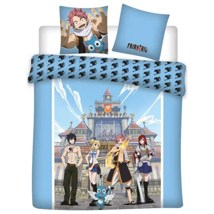 Fairy Tail Fortress Mikrofaser Doppel-Bettbezug Produktfoto