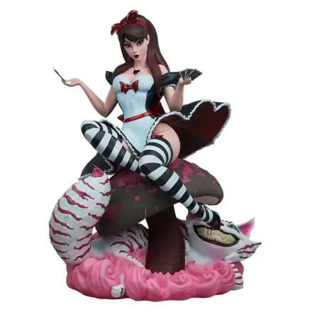 Fairytale Fantasies Collection Statue Alice in Wonderland Game of Hearts Edition 34 cm Produktfoto