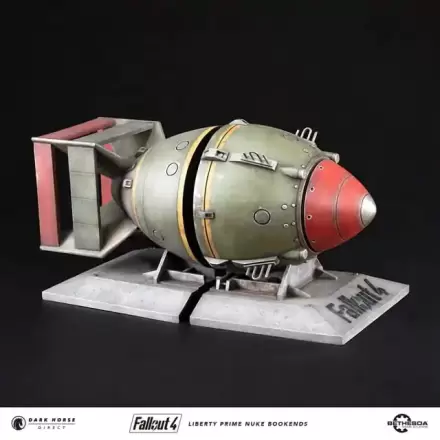Fallout 4 PVC Statue Liberty Prime Nuke Bomb Bookends 17 cm Produktfoto