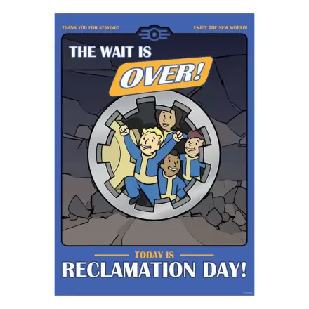 Fallout Art Print Reclamation Day Limited Edition 42 x 30 Zentimeter Produktfoto