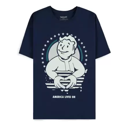 Fallout T-Shirt America Lives On Men's termékfotója