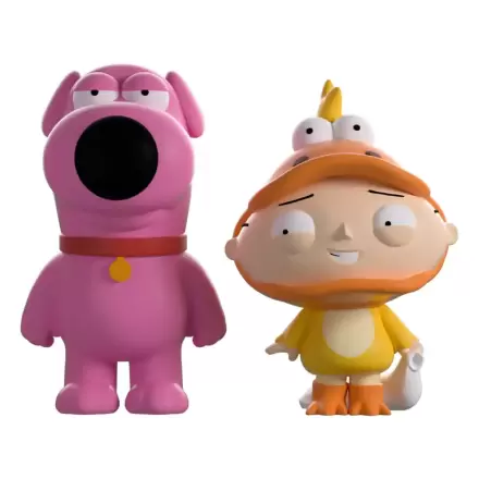 Family Guy Vinyl Figuren 2er-Pack Stewie & Brian Trick-Or-Treating 10 cm Produktfoto