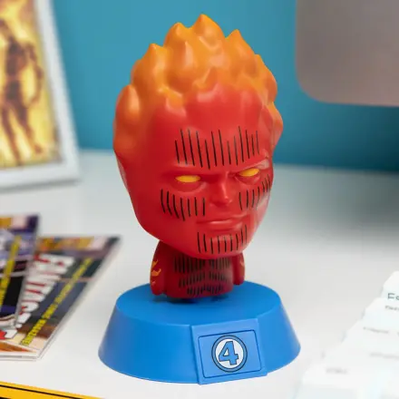 Fantastic Four Icons Light Human Torch 11 cm Produktfoto