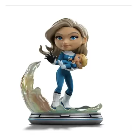 Fantastic Four Mini Co. PVC-Figur Invisible Woman und Franklin 15 cm Produktfoto