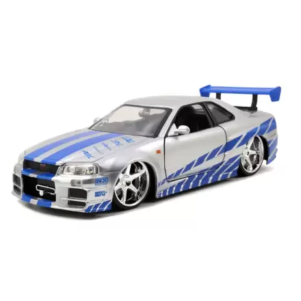 Fast & Furious Diecast Modell 1/24 2002 Nissan Skyline Produktfoto