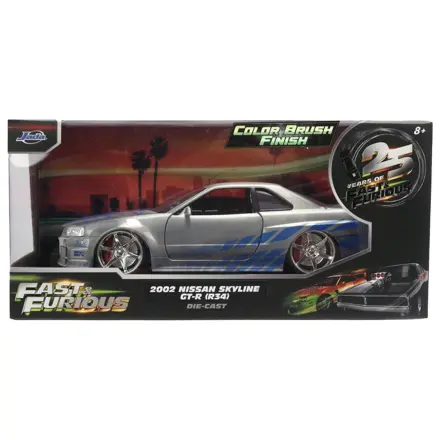 Fast & Furious Diecast Fahrzeug 1:24 Anniversary Nissan Skyline 19 cm Produktfoto