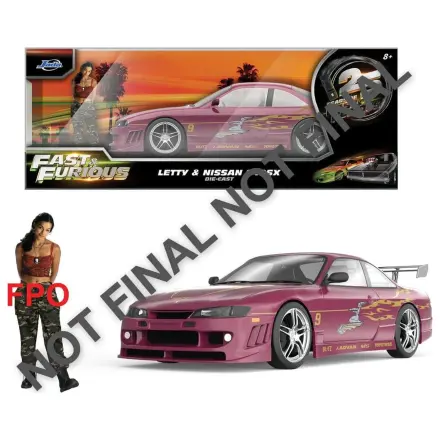 Fast & Furious Diecast Modell 1/24 1997 Nissan 240SX Produktfoto