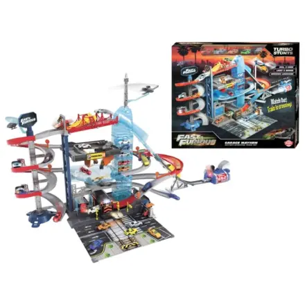Fast & Furious Spielset Garage Mayhem 75 cm Produktfoto