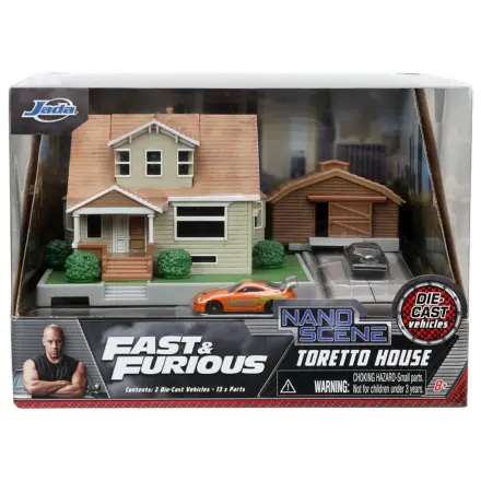 Fast & Furious Toretto Haus Diorama-Nachbildung Produktfoto