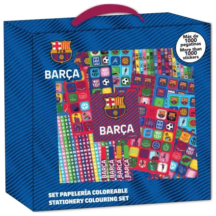 FC Barcelona Barca Mal- und Aufkleber-Set Produktfoto