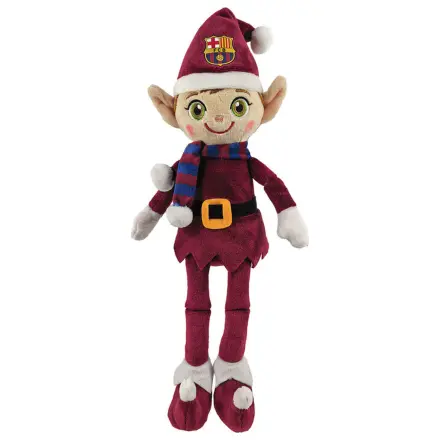 FC Barcelona Weihnachts Elfen Plüschtier 35cm Produktfoto