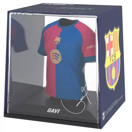 FC Barcelona Gavi Mini-T-Shirt Figur Produktfoto