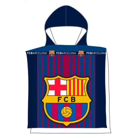 FC Barcelona Mikrofaser Poncho Handtuch Produktfoto