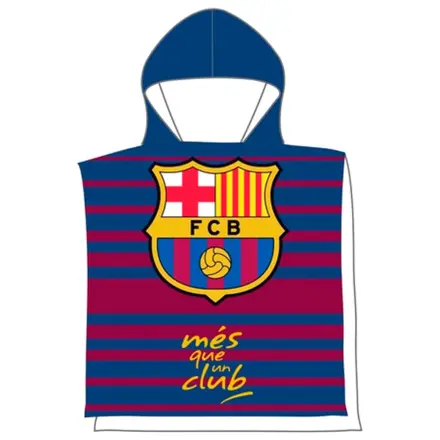 FC Barcelona Mikrofaser Poncho Handtuch Produktfoto