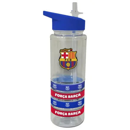 FC Barcelona Flasche 4 Silikon Armbänder 700ml Produktfoto