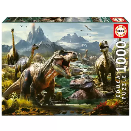 Fierce Dinosaurs Puzzle 1000St Produktfoto