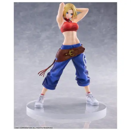 Fighting Girls Collection The King of Fighters XV PVC Figur 1/7 Blue Mary AmiAmi Limited Edition 26 cm Produktfoto
