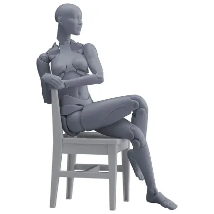 Figma Actionfigur Nishimura Style Drawing Doll Olive Gray 21 cm Produktfoto