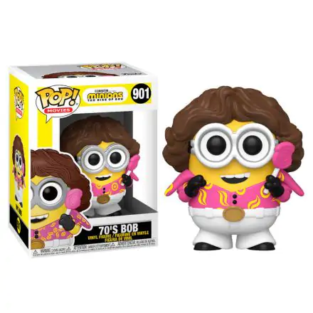 Minions II POP! Movies Vinyl Figur Seventies Bob 9 cm Produktfoto