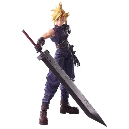 Final Fantasy VII Bring Arts Action Figur Cloud Strife Digital Plus Edition 15 cm Produktfoto