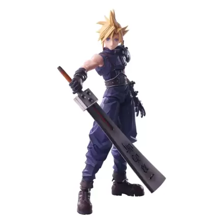 Final Fantasy VII Bring Arts Action Figur Cloud Strife Hardedge Ver. 15 cm Produktfoto