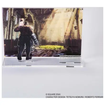 Final Fantasy VII Rebirth Acryl Diorama Barret Key Art Produktfoto