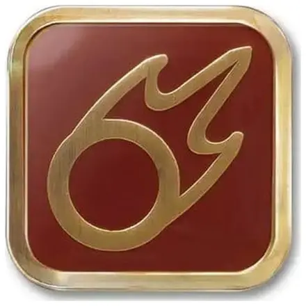 Final Fantasy XIV Job Ansteck-Button Black Mage Produktfoto